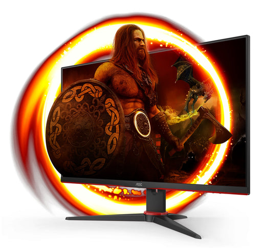 EAN 4038986140553 - AOC G2 24G2SPAE/BK LED display 60,5 cm (23.8") 1920 x 1080 Pixeles Full HD Negro, Rojo imagen 2