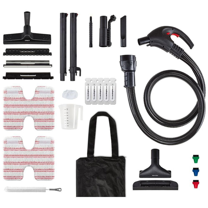 EAN 8007411010705 - Polti Vaporetto Lecoaspira FAV50 Multifloor Limpiador a vapor de cilindro 1,8 L 1350 W Rojo, Blanco imagen 2