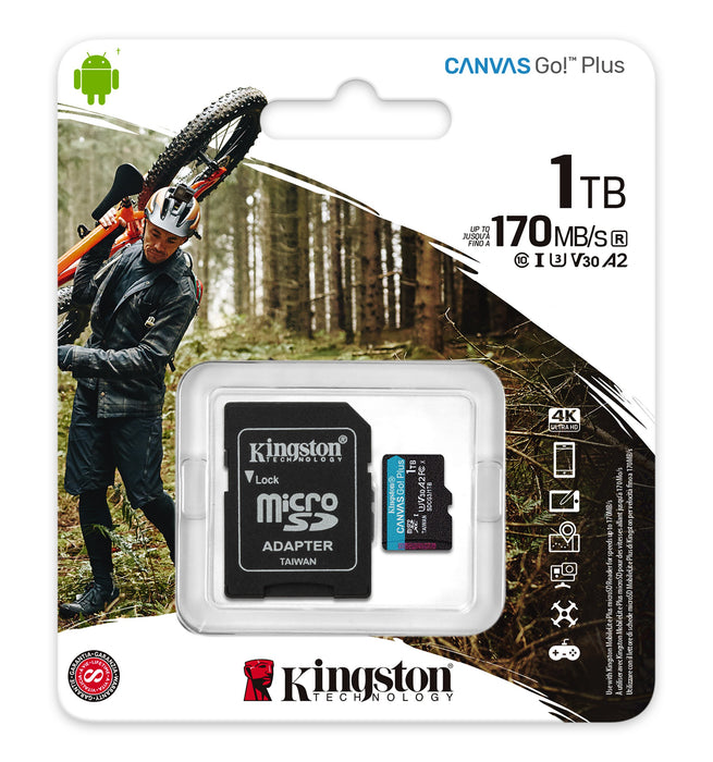 EAN 0740617339260 - Kingston Technology Canvas Go! Plus MicroSD UHS-I Clase 10 imagen 5