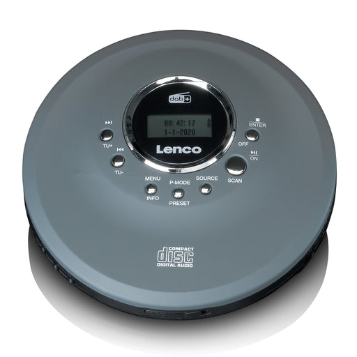 EAN 8711902066439 - Lenco CD-400GY reproductor de CD Reproductor de CD portátil Antracita imagen 1