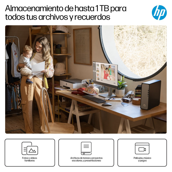 EAN 0199251181108 - HP OmniDesk Slim Desktop S03-0012ns PC Intel® Core™ i5 i5-14400 16 GB DDR5-SDRAM 512 GB SSD FreeDOS Torre imagen 3