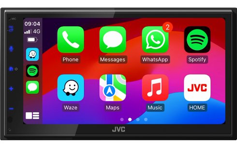 EAN 4975769478208 - JVC KW-M595DBT receptor multimedia para coche Negro Wifi 22 W Bluetooth imagen 5
