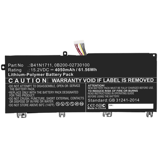 EAN 5704174371120 - CoreParts MBXAS-BA0230 refacción para laptop Batería imagen 1