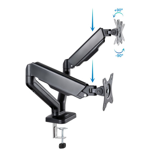 EAN 8433281013711 - TooQ DB5132TNR-B soporte para monitor 81,3 cm (32") Escritorio imagen 2