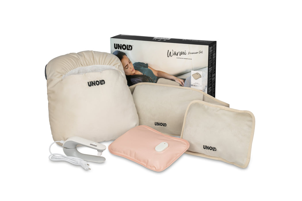 EAN 4011689860201 - Unold Wärmi Premium Set - elektrische Wärmflasche 86020 botella eléctrica para calentar agua 380 W Beige imagen 2