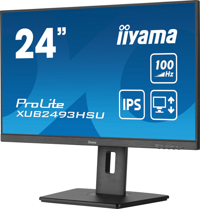 EAN 4948570123049 - iiyama ProLite XUB2493HSU-B6 pantalla para PC 60,5 cm (23.8") 1920 x 1080 Pixeles Full HD LED Negro imagen 5