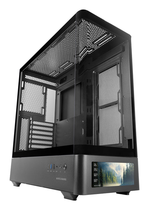 EAN 8435693112709 - Mars Gaming MCLCDPRO carcasa de ordenador Midi Tower Negro imagen 3