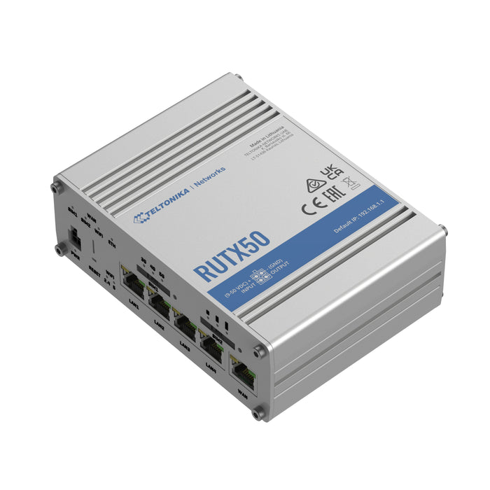 EAN 4779051840250 - Teltonika RUTX50 router inalámbrico Gigabit Ethernet 5G Acero inoxidable imagen 1