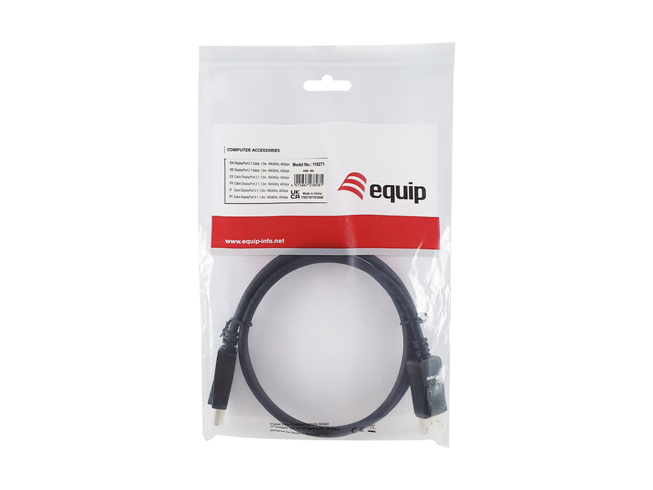 EAN 4015867238981 - Equip 119271 cable DisplayPort 1 m Negro imagen 5