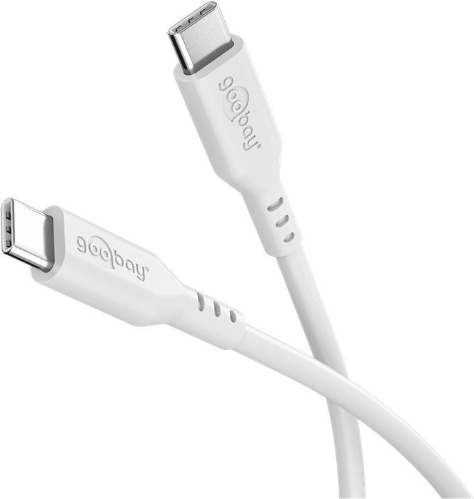 EAN 4040849777431 - Goobay 77743 cable USB USB 2.0 1,5 m USB C Blanco imagen 1