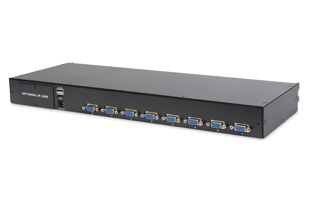 EAN 4016032449454 - Digitus DS-72210-2US consola de rack 43,2 cm (17") 1280 x 1024 Pixeles Negro 1U imagen 2