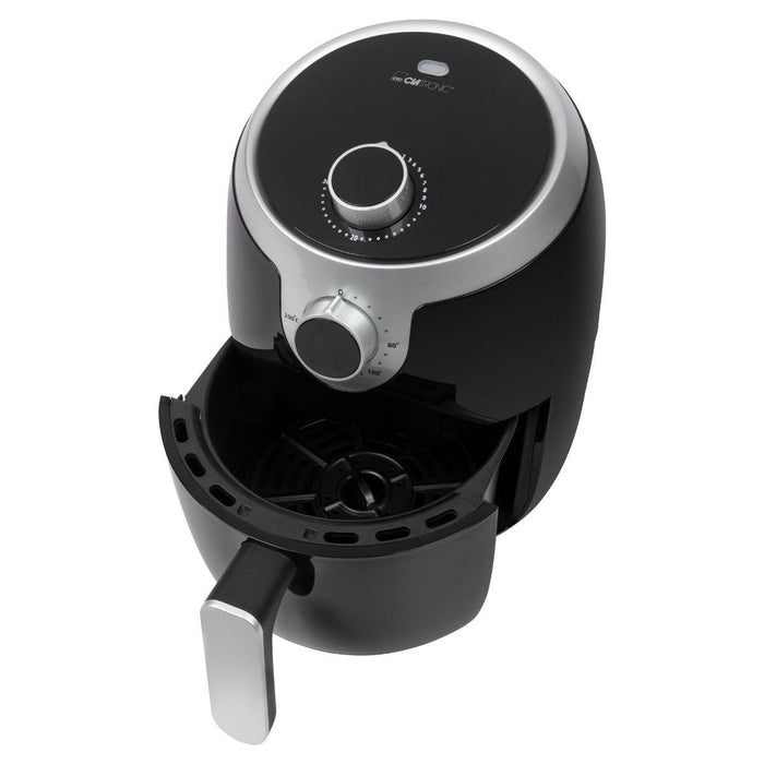 EAN 4006160639643 - Clatronic FR 3769 H Sencillo 1,8 L Independiente 1000 W Freidora de aire caliente Negro, Acero inoxidable imagen 4