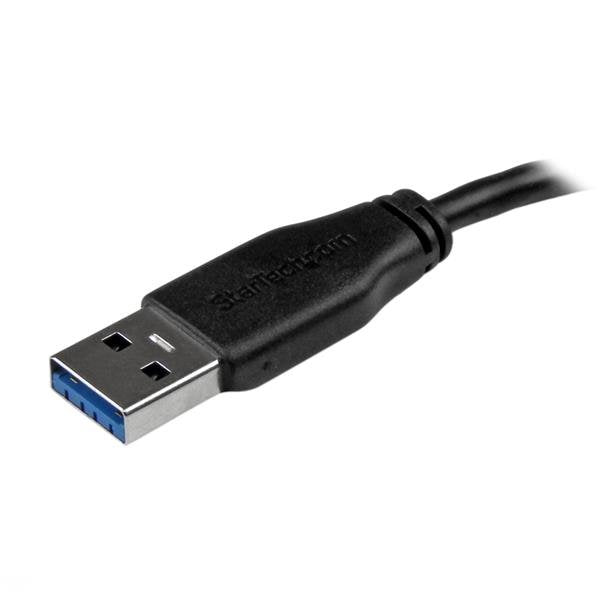 EAN 0065030859721 - StarTech.com USB3AUB3MS cable USB USB 3.2 Gen 1 (3.1 Gen 1) USB A Micro-USB B Negro imagen 2