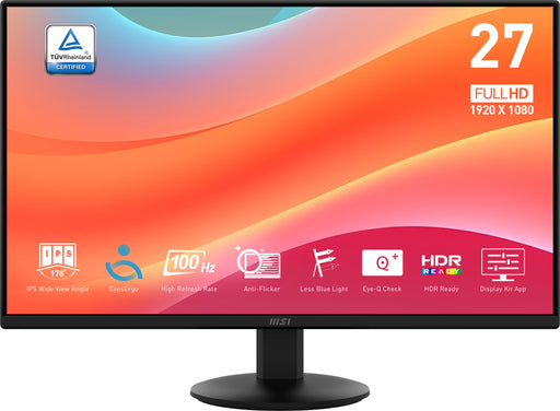 EAN 4711377259248 - MSI Pro MP272L pantalla para PC 68,6 cm (27") 1920 x 1080 Pixeles Full HD LED Negro imagen 2