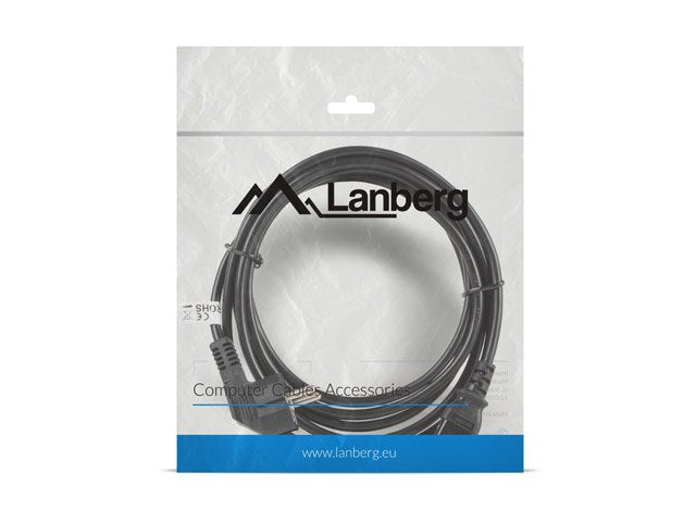 EAN 5901969409758 - Lanberg CA-C13C-11CC-0030-BK cable de transmisión Negro 3 m C13 acoplador CEE7/7 imagen 4