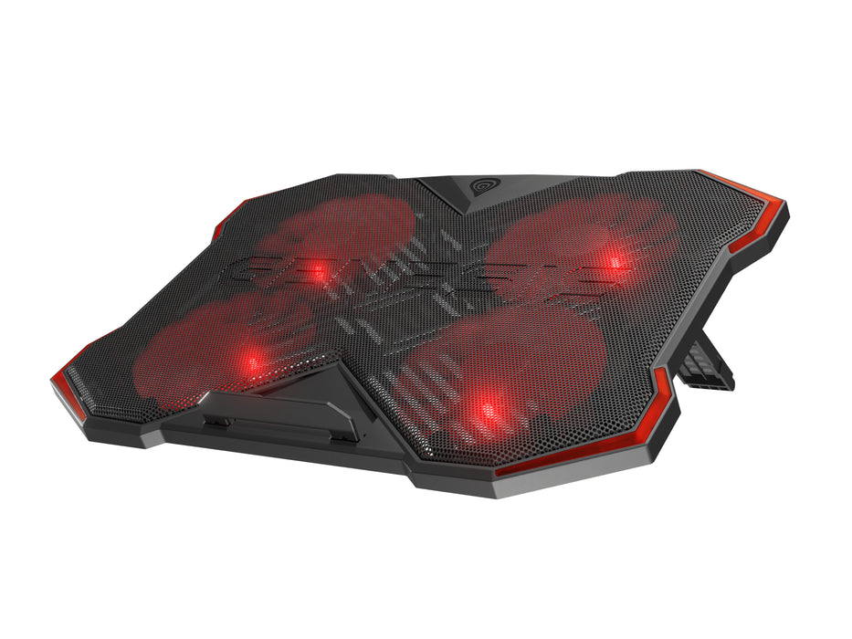 EAN 5901969443257 - GENESIS Oxid 260 almohadilla fría 43,9 cm (17.3") 1010 RPM Negro, Rojo imagen 5