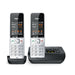 EAN 4250366866642 - Gigaset COMFORT 500A duo Teléfono DECT/analógico Identificador de llamadas Negro, Plata imagen 10