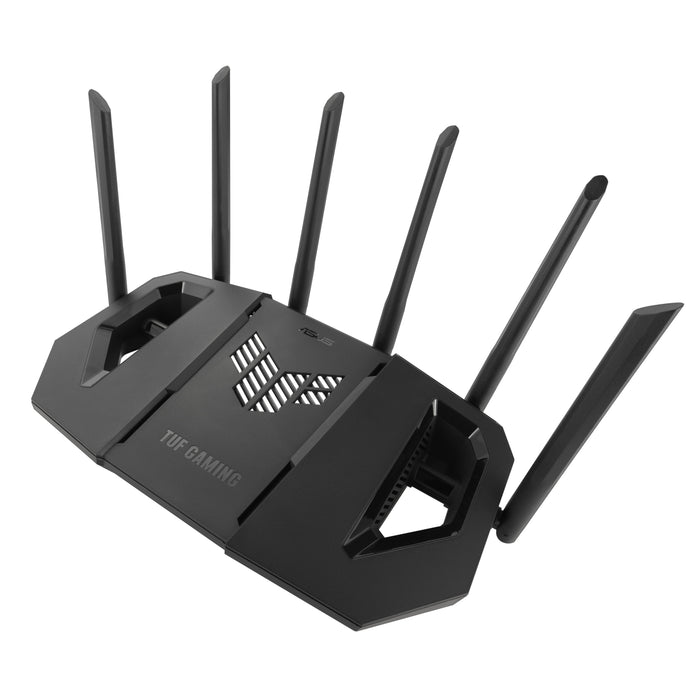 EAN 4711387931851 - ASUS 90IG0A30-MO9C00 router inalámbrico 2.5 Gigabit Ethernet Tribanda (2.4 GHz / 5 GHz / 6 GHz) Negro imagen 6