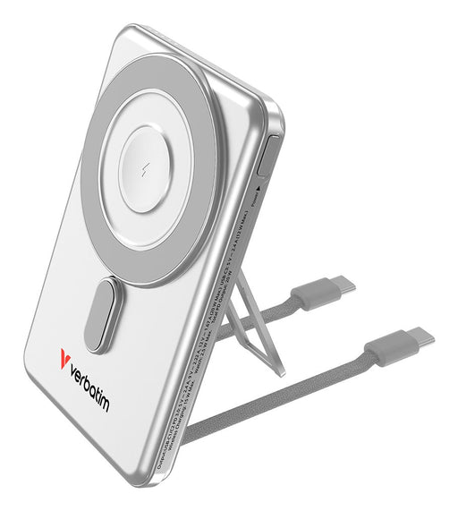 EAN 23942322764 - Verbatim 32276 batería externa 5000 mAh Cargador inalámbrico Plata imagen 1