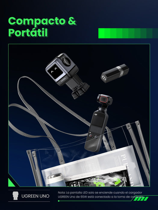 EAN 6941876236688 - Ugreen Nexode RG 65W 3-Port GaN Ordenador portátil, Teléfono móvil, Portátil, Batería portátil, Teléfono  imagen 12