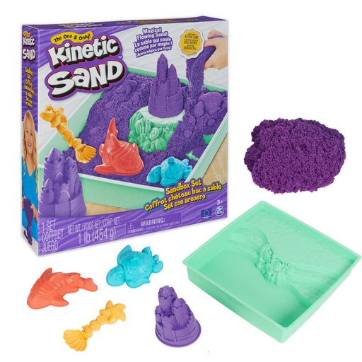EAN 0778988404928 - Kinetic Sand KNS ACK Sandbox Set V2 Purple FR GML imagen 1