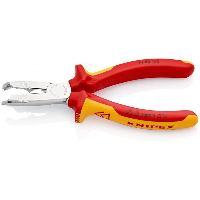 EAN 4003773079699 - Knipex 13 46 165 pelacable Rojo, Amarillo imagen 3