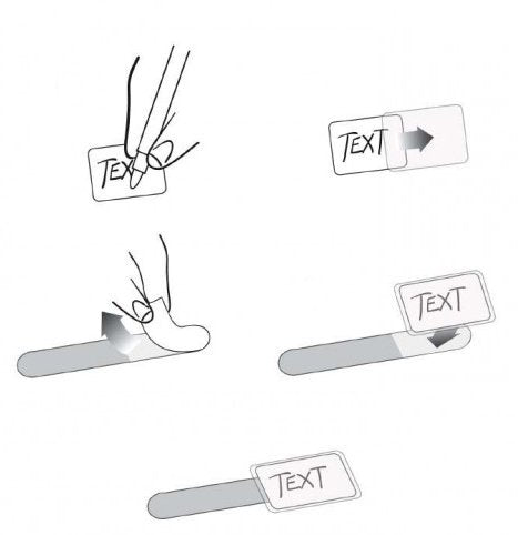 EAN 4260162070198 - Label-the-cable LTC 2530 presilla Blanco imagen 6