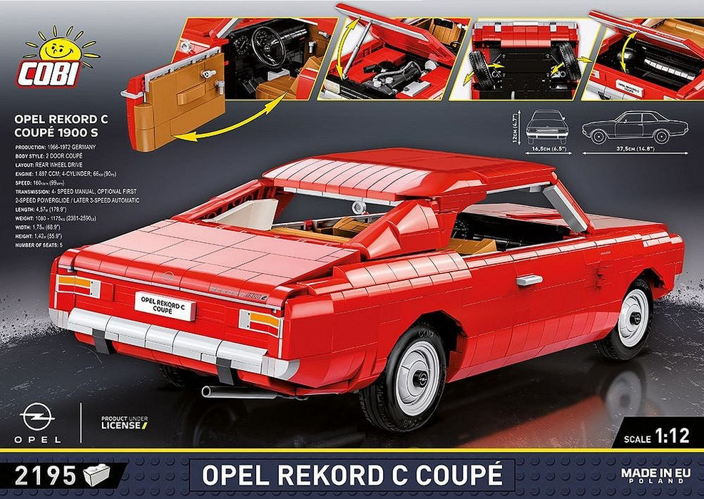 EAN 5902251243456 - COBI Opel Rekord C Coupe imagen 6