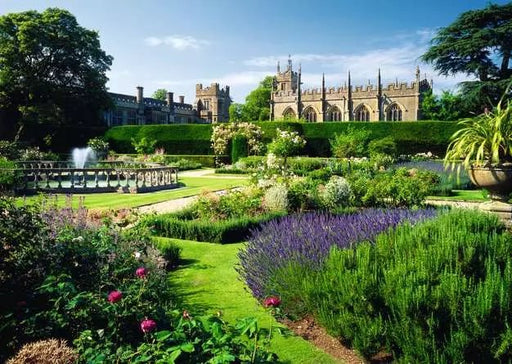 EAN 4005555008484 - Ravensburger Queen's Garden, Sudeley Castle, England Puzzle rompecabezas 1000 pieza(s) Ciudad imagen 2