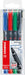 EAN 4006381114981 - STABILO OHPen universal permanent, 4 Pack marcador permanente Punta redonda Negro, Azul, Verde, Rojo 4 pi imagen 1