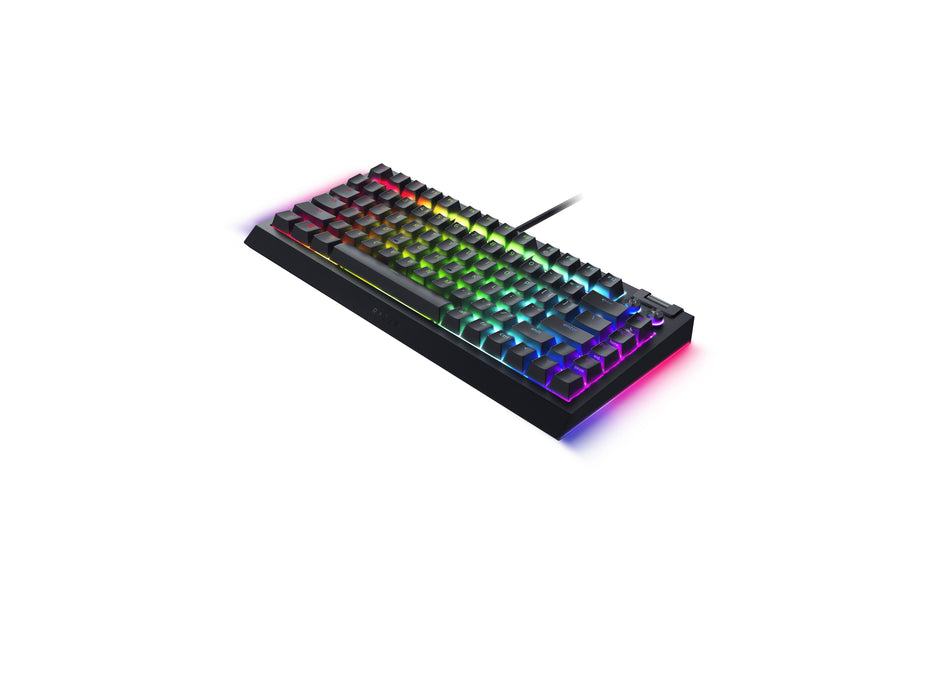 EAN 8887910072974 - Razer BlackWidow V4 75% teclado Juego USB QWERTY Inglés de EE. UU. Negro imagen 12