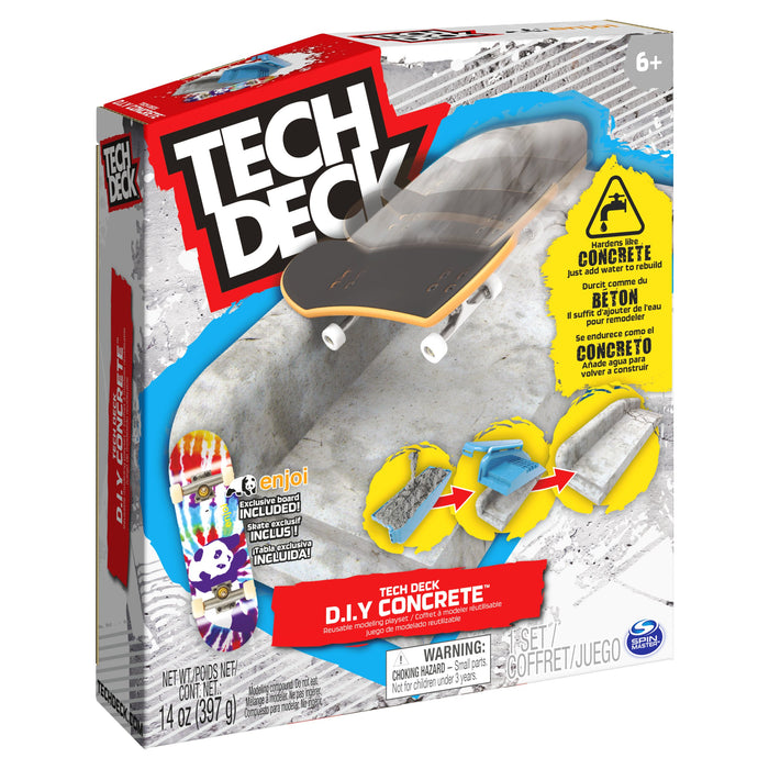 EAN 0778988409503 - Tech Deck TED ACS Kinetic Concrete Ast GML Conjunto de iniciación para monopatín de dedos imagen 8
