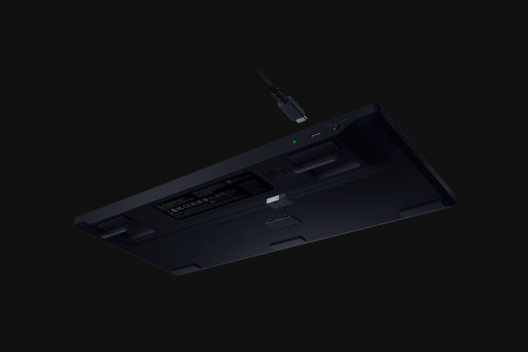 EAN 8887910073773 - Razer BlackWidow V4 Low-Profile Tenkeyless HyperSpeed teclado Juego USB + RF Wireless + Bluetooth QWERTY  imagen 6