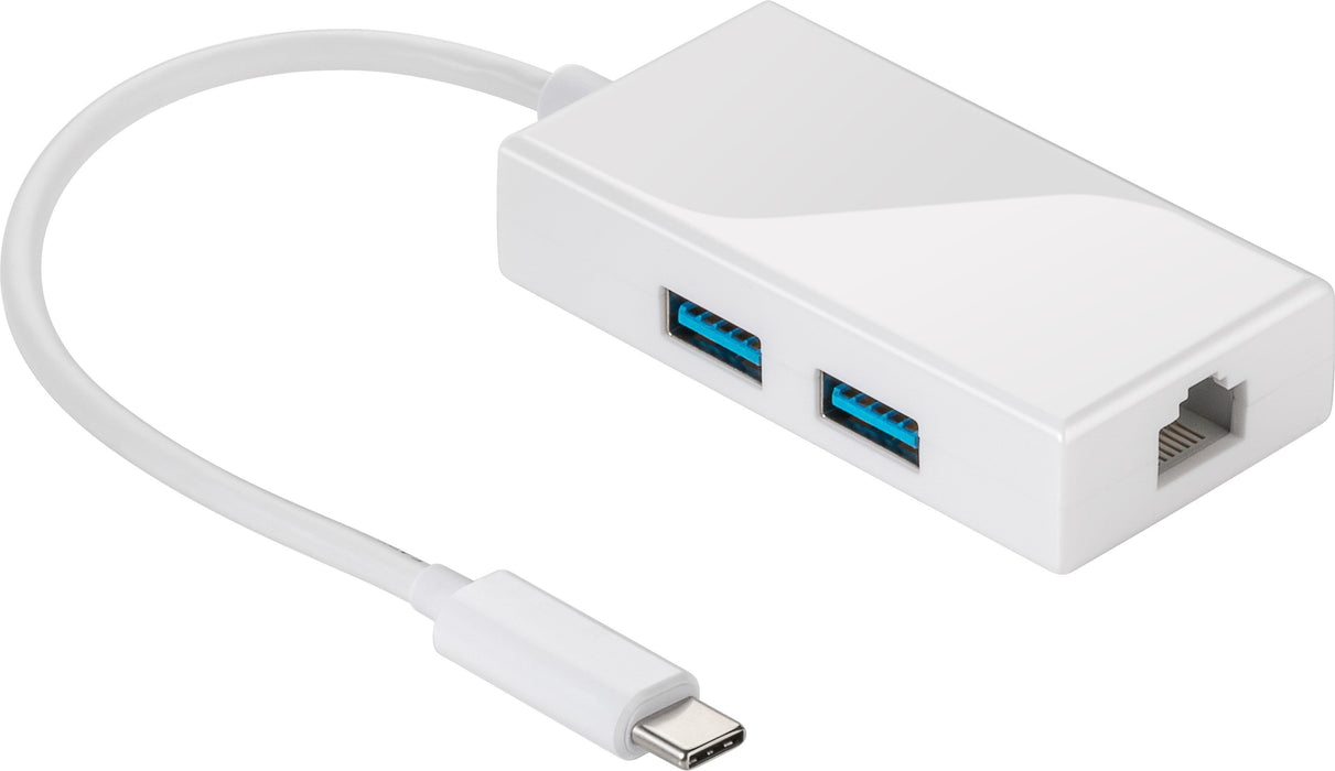 EAN 4040849662690 - Goobay USB-C Multiport Adapter USB 3.2 Gen 1 (3.1 Gen 1) Micro-B Blanco imagen 1