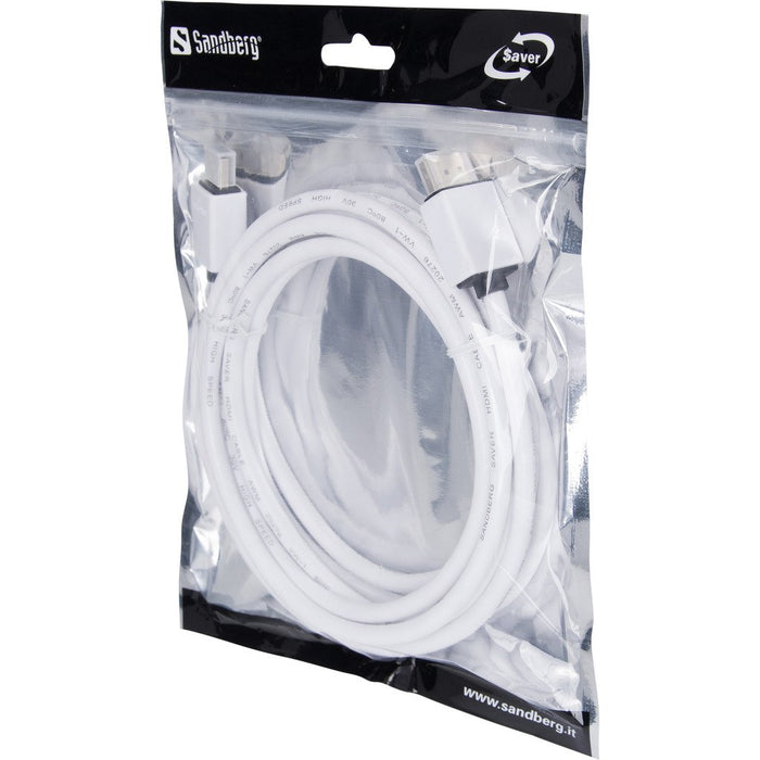 EAN 5705730308994 - Sandberg 308-99 cable HDMI HDMI tipo A (Estándar) Blanco imagen 2