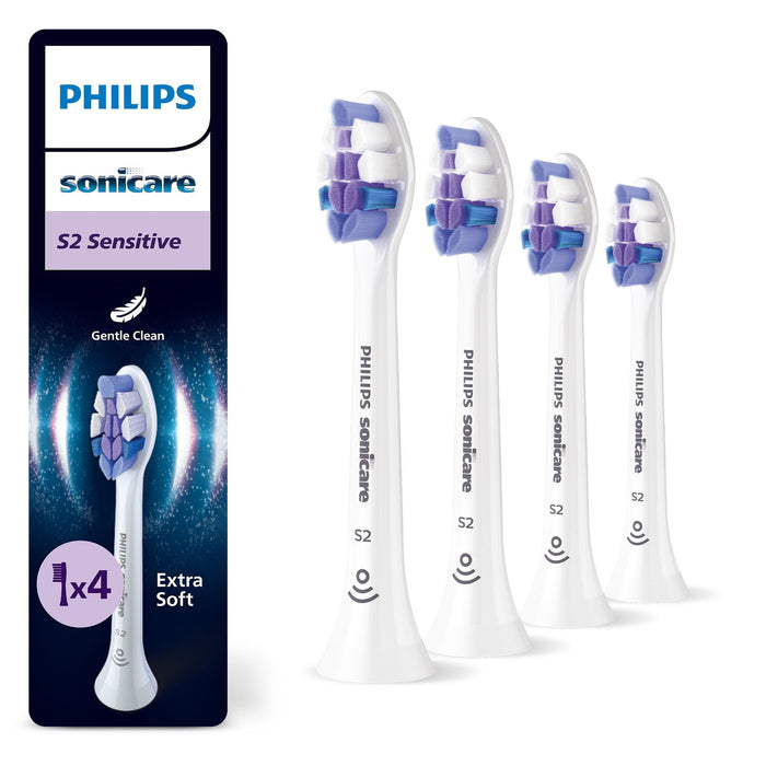 EAN 8720689036870 - Philips HX6054/87 cepillo de cabello 4 pieza(s) Blanco imagen 1