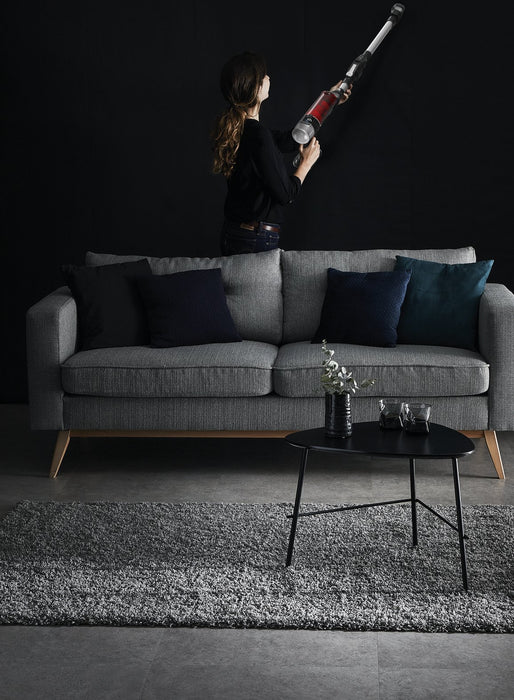 EAN 3221616046245 - Rowenta RH2077 Aspiradora escoba 2 en 1 Batería Secar Sin bolsa 0,4 L 250 W Negro, Rojo imagen 10