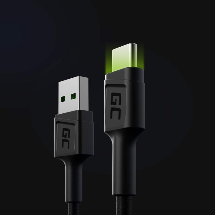 EAN 5903317227755 - Green Cell KABGC06 cable USB 1,2 m USB A USB C Negro imagen 2