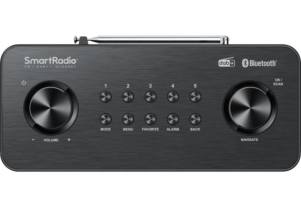 EAN 19048230805 - Kenwood CR-ST100S-B radio Internet Digital Negro imagen 3