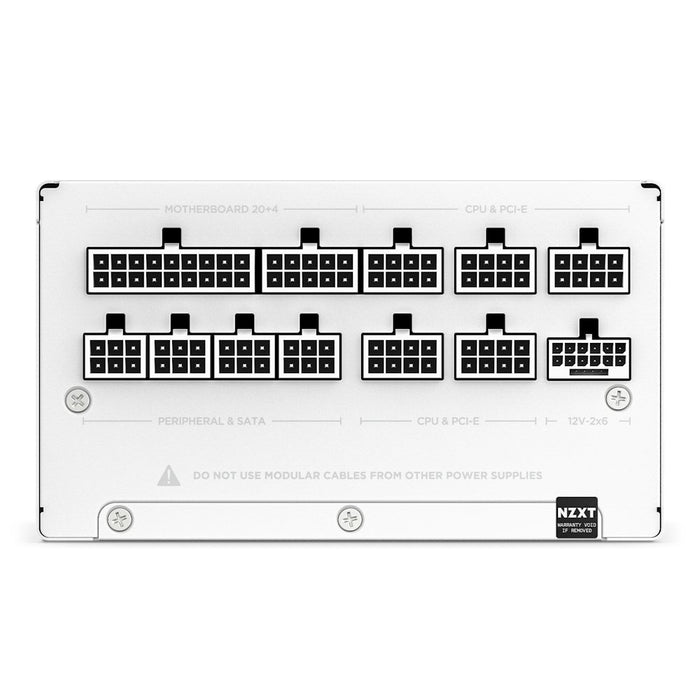 EAN 5056547206417 - NZXT C850 Gold ATX 3.1 unidad de fuente de alimentación 850 W 24-pin ATX Blanco imagen 4