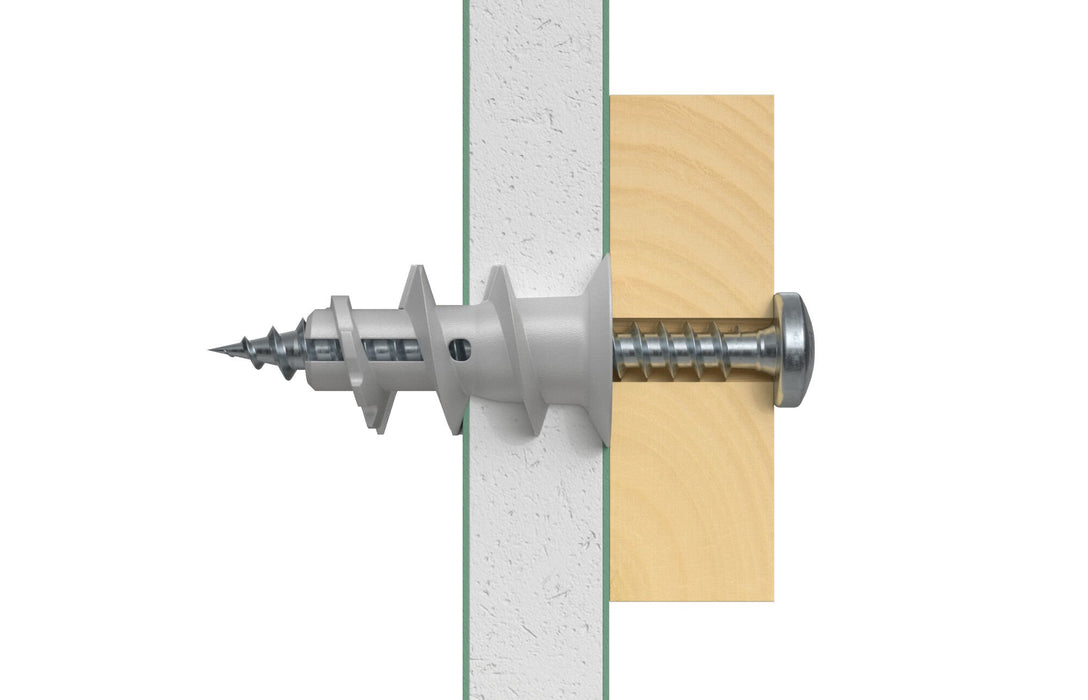 EAN 4006209523896 - Fischer 52389 tornillo de anclaje y taco 100 pieza(s) Enchufe de pared 22 mm imagen 4