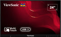 EAN 0766907015065 - Viewsonic ID2456 pantalla para PC 60,5 cm (23.8") 1920 x 1080 Pixeles Full HD LED Pantalla táctil Mesa Ne imagen 17