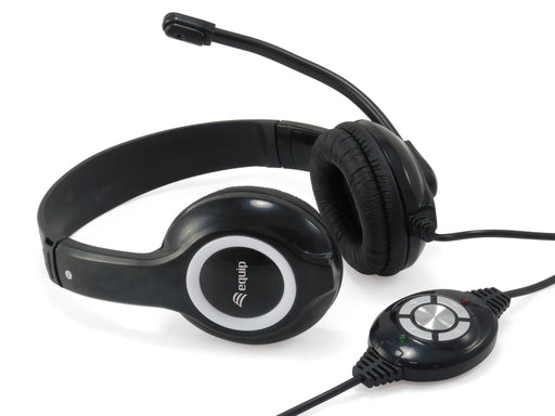 EAN 4015867208519 - Equip 245301 auricular y casco Auriculares Alámbrico Diadema Llamadas/Música USB tipo A Negro imagen 1