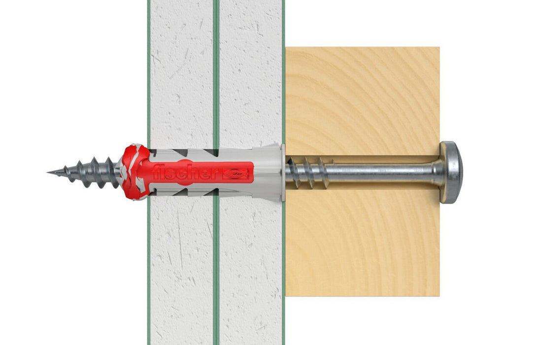 EAN 4048962245479 - Fischer DuoPower 8 pieza(s) Juego de enchufes de pared y tornillos 40 mm imagen 9