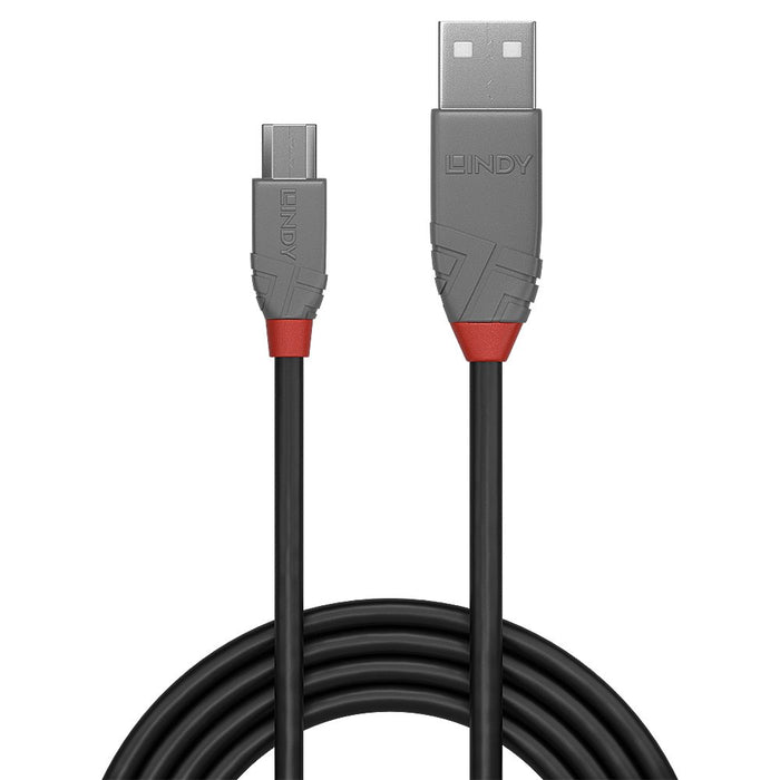 EAN 4002888367356 - Lindy 36735 cable USB USB 2.0 5 m USB A Micro-USB B Negro, Gris imagen 2