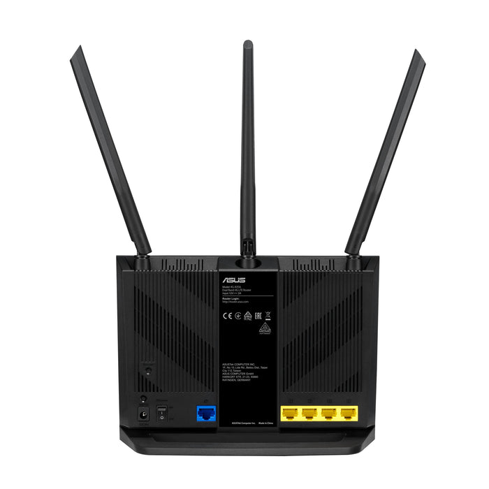 EAN 0192876869222 - ASUS 4G-AX56 router inalámbrico Gigabit Ethernet Doble banda (2,4 GHz / 5 GHz) Negro imagen 2