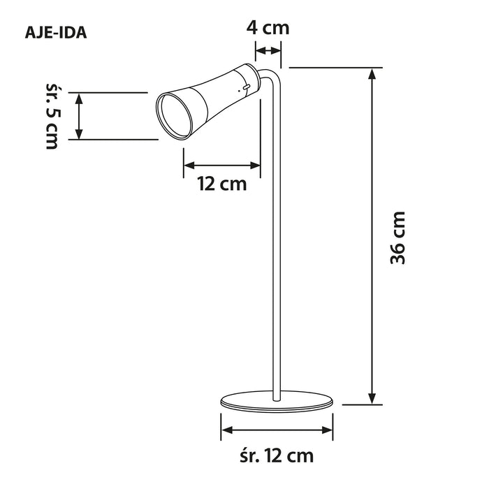 EAN 5901443121916 - Activejet AJE-IDA 4IN1 lámpara de mesa Bombilla(s) no reemplazable(s) 5 W LED Blanco imagen 22