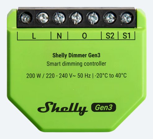 EAN 3800238070526 - Shelly Dimmer Gen3 Integrado Regulador de intensidad Negro, Cal imagen 2