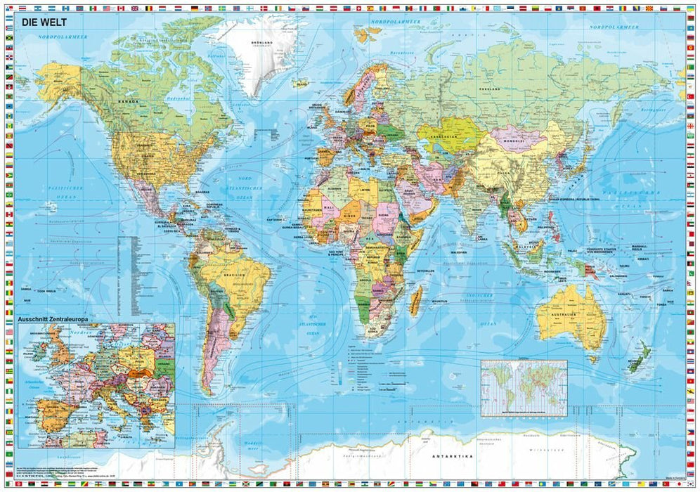 EAN 4001504582890 - Schmidt Spiele 58289 puzzle Puzzle rompecabezas 1500 pieza(s) Mapas imagen 2