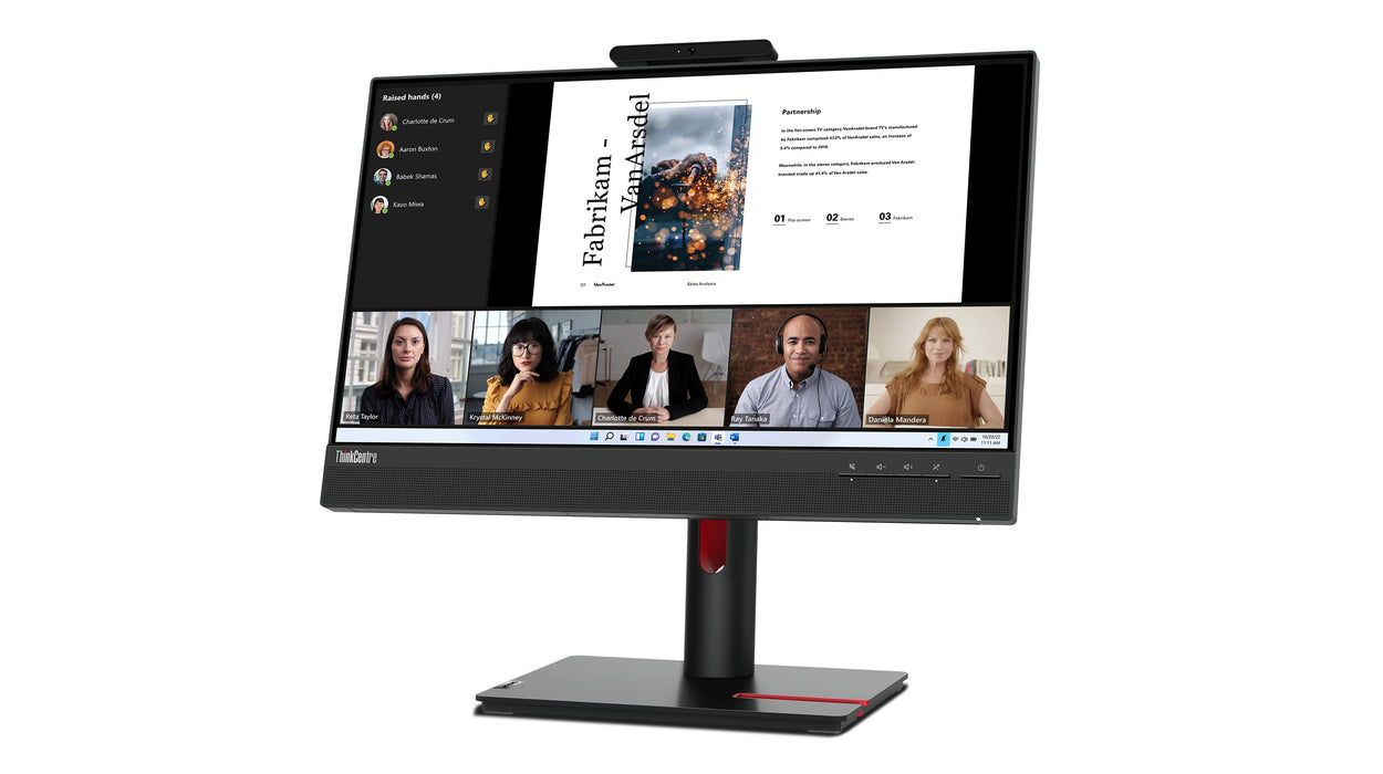 EAN 0196804767239 - Lenovo ThinkCentre Tiny-In-One 22 Gen 5 LED display 54,6 cm (21.5") 1920 x 1080 Pixeles Full HD Pantalla  imagen 12